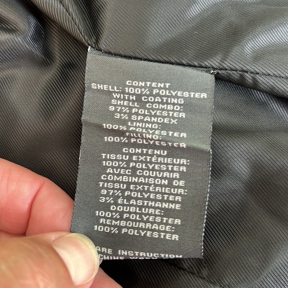 Vince Camuto Black Quilted Button Up Jacket Size Extra Large - Picture 13 of 15